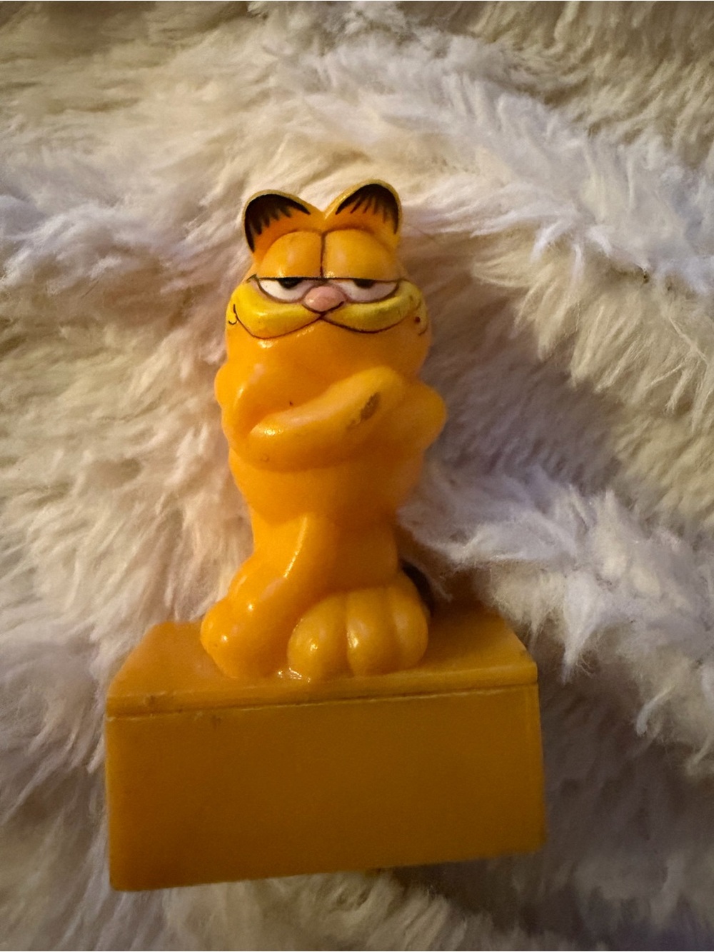 Garfield pencil sharpener Yellow Cat Figurine Collectible - Unbranded